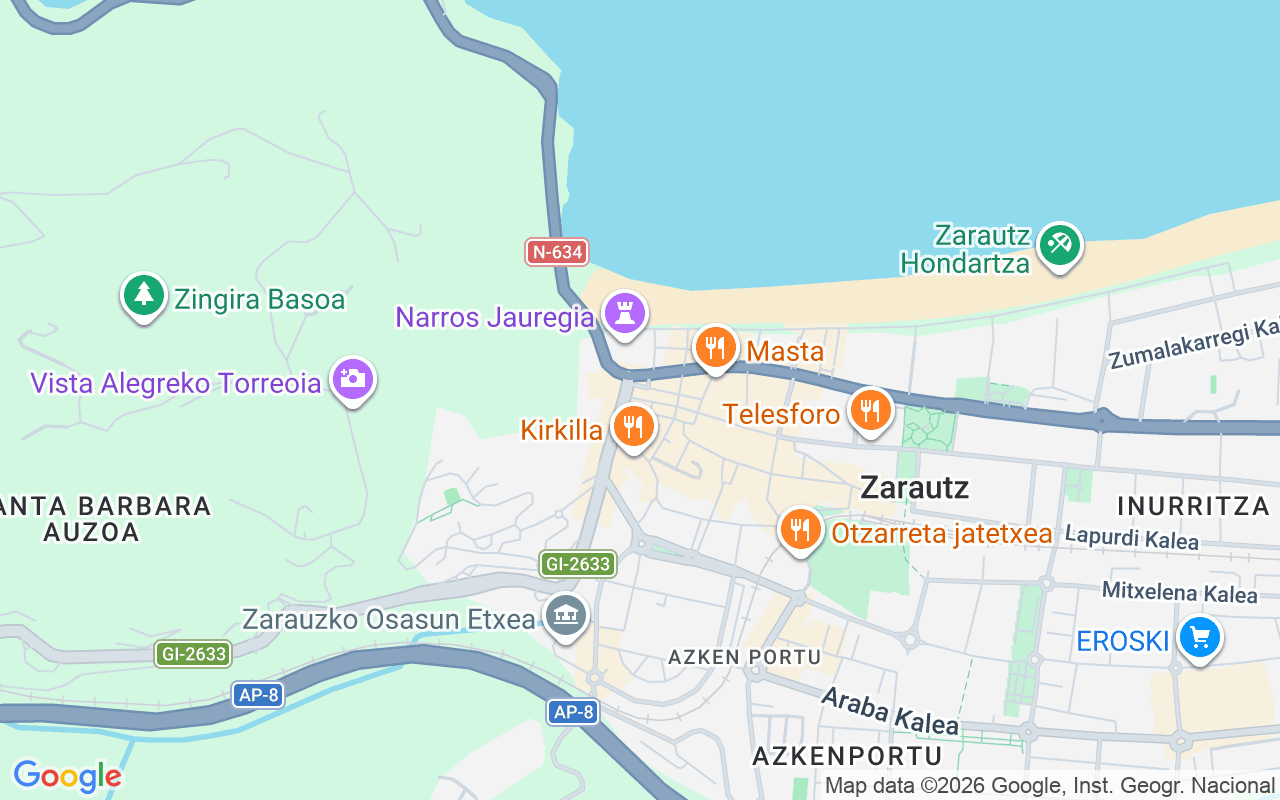 Gaes centro - Centro Auditivo GAES Zarautz, C Nagusia 5, Zarautz 20800 (Guipúzcoa)