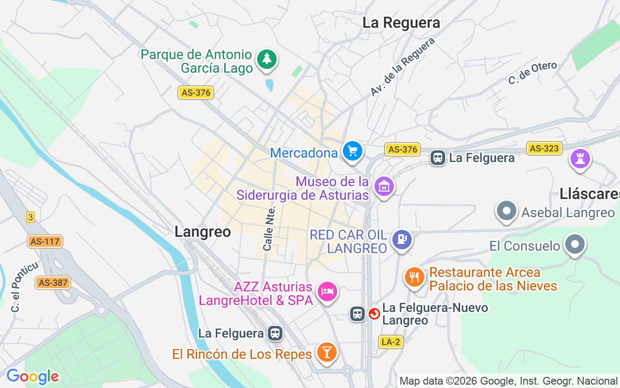 Gaes centro - GAES La Felguera, C Gregorio Aurre 35, Felguera, La (Langreo) 33930 (Asturias)