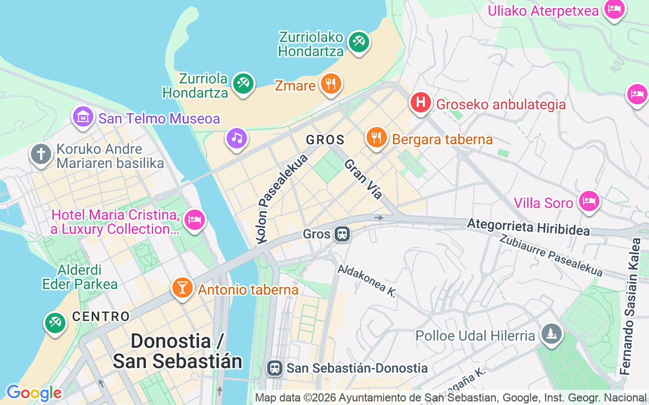 Gaes centro - Centro auditivo GAES Donostia-San Sebastián Nueva, C Nueva 15, Donostia-San Sebastian 20001 (Guipúzcoa)