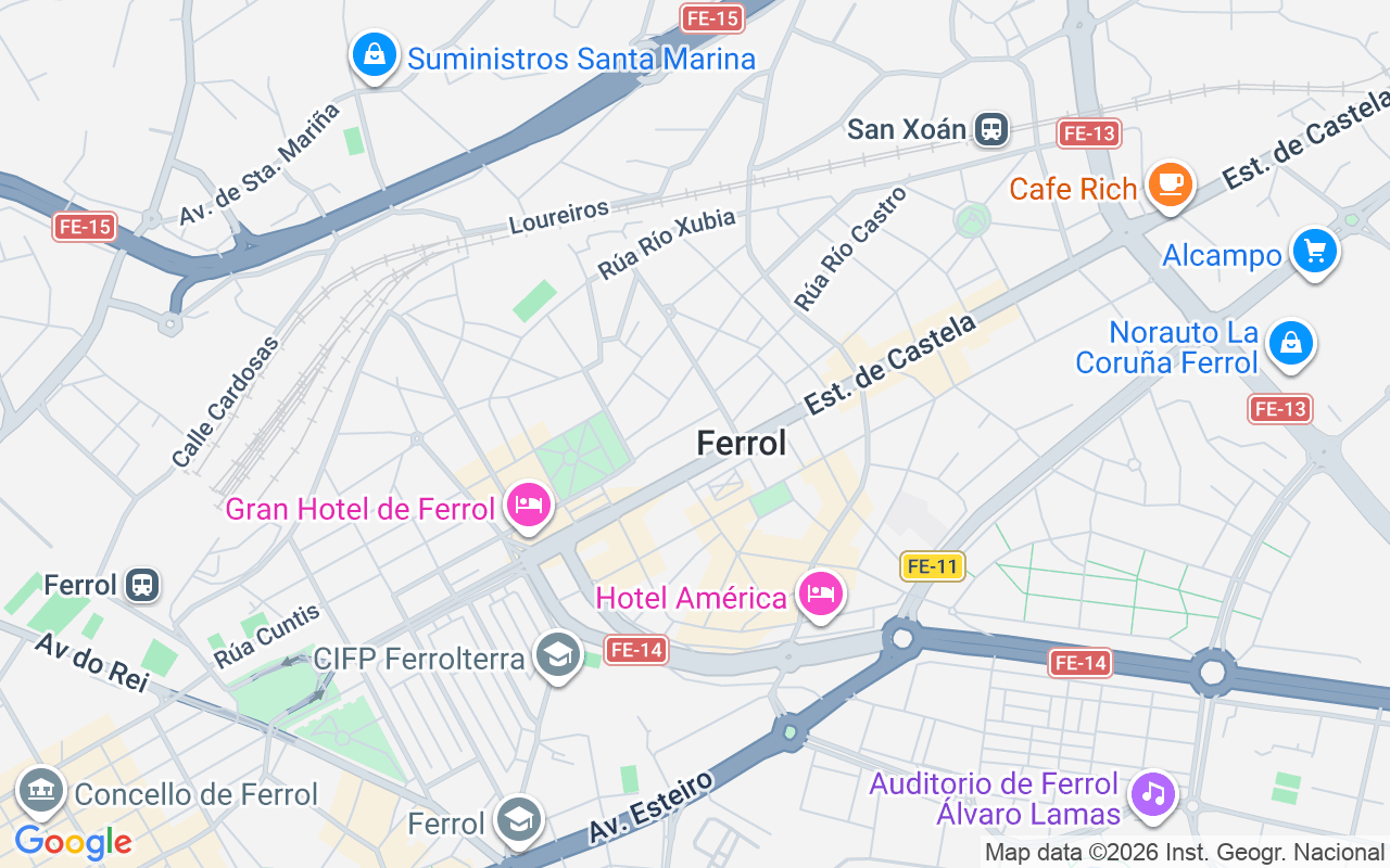 Gaes centro - Centro Auditivo GAES Ferrol, C Carretera de Castilla, 130, Ferrol 15404 (La Coruña)